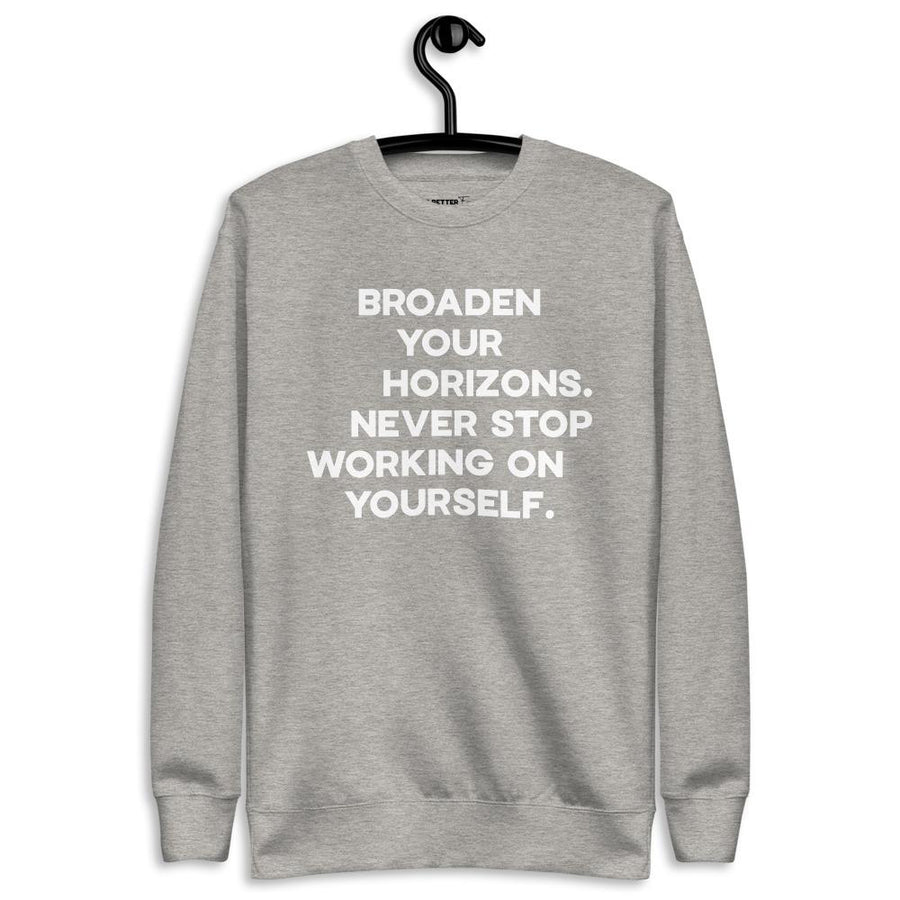 Broaden Your Horizons- Coolio Crew Sweater