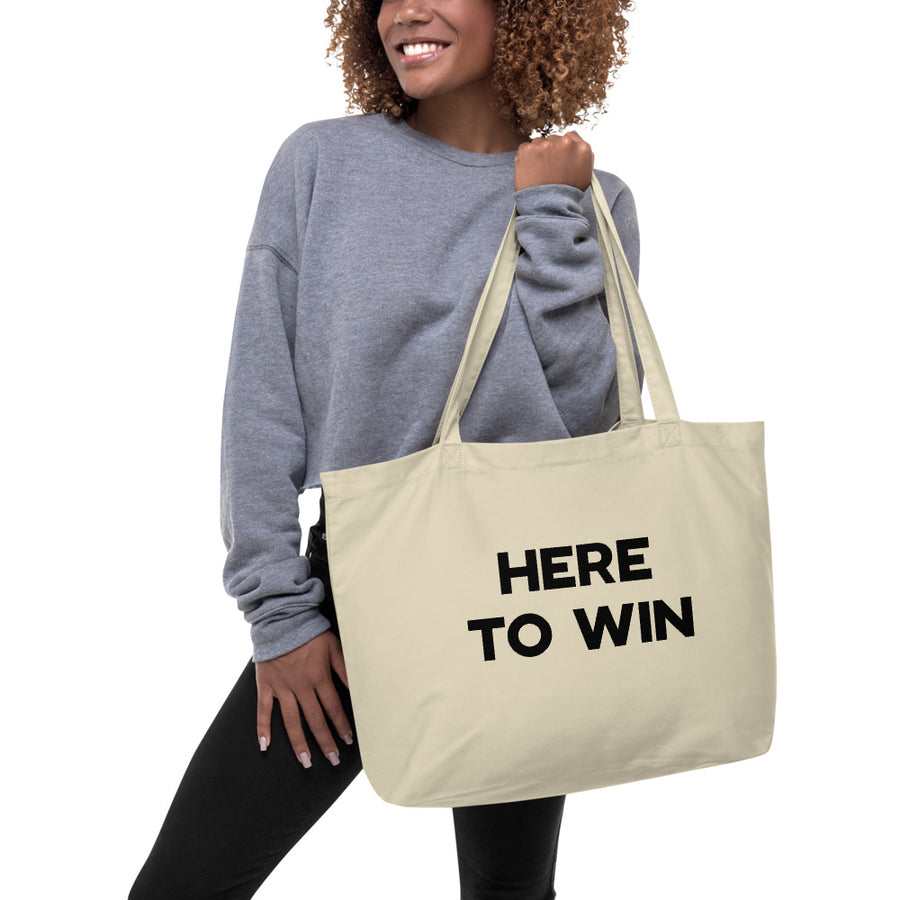 Here To Win - Tote Bag