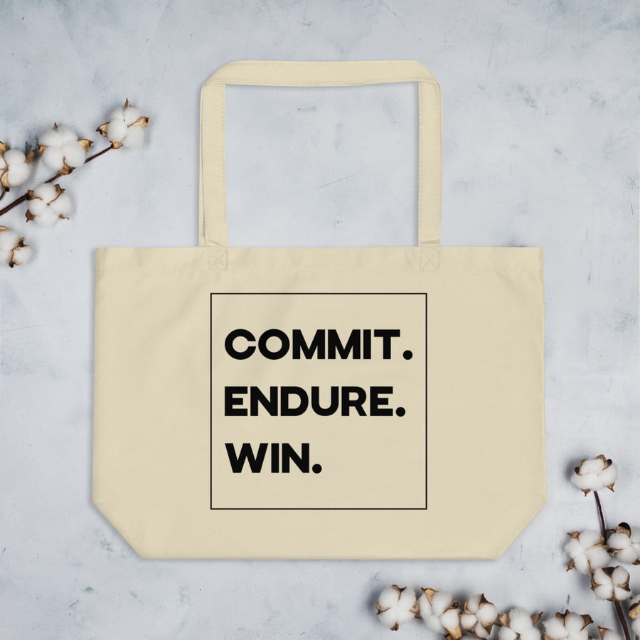 Commit. Endure. Win. - Tote Bag