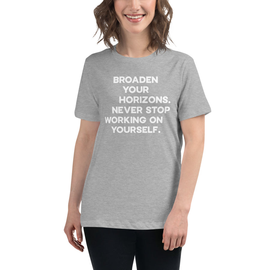 Broaden Your Horizons - Women's Relaxed T-Shirt