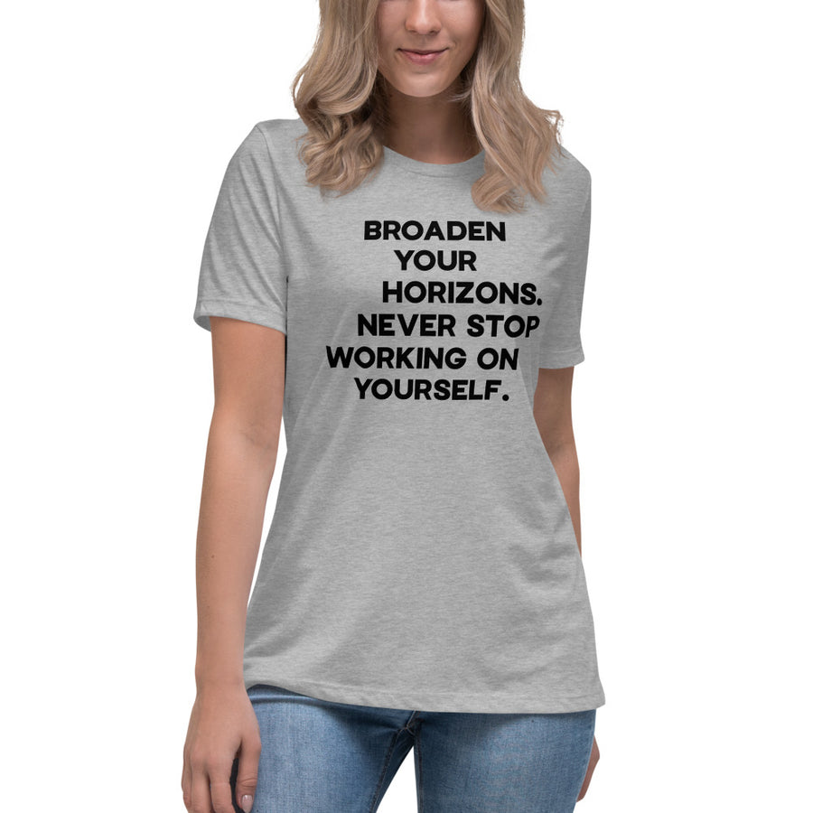 Broaden Your Horizons - Women's Relaxed T-Shirt